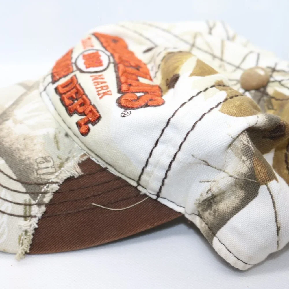Cabela's youth real tree leaf pattern cap with the 